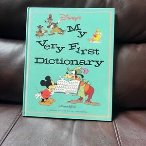 Disney's My Very First Dictionary by Vincent Jefferds - Vintage Educational Book